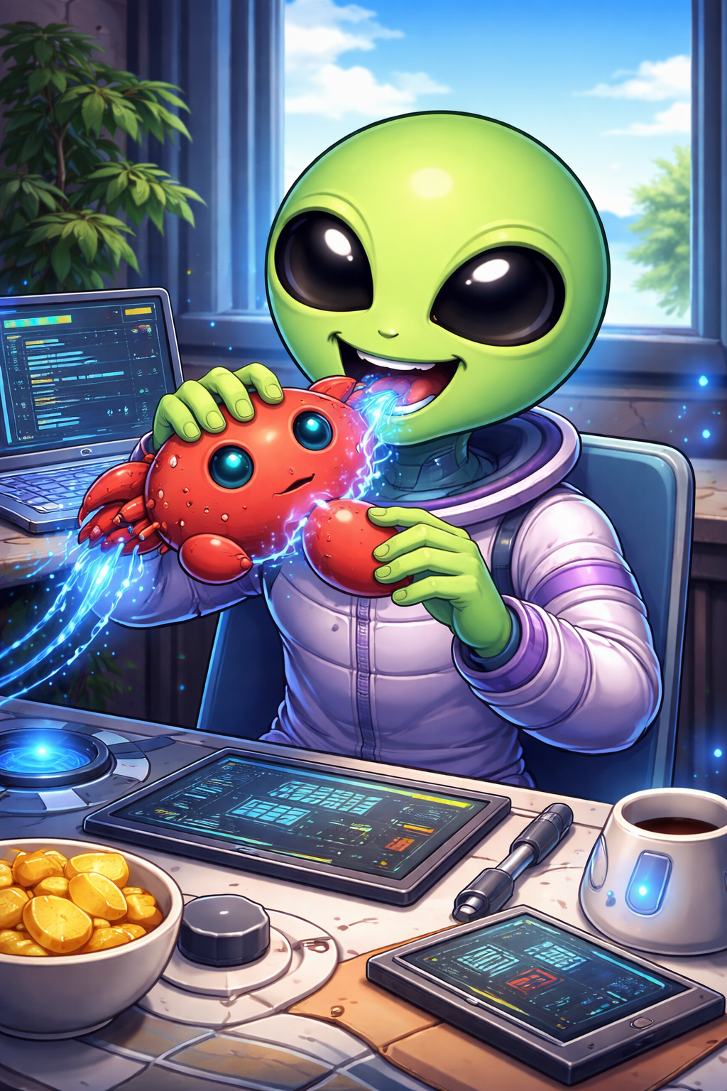 The Alien Eats the Claw